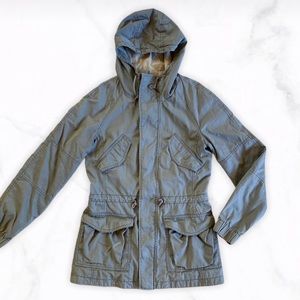 Aritzia TNA Platoon Army Green Jacket Size XS